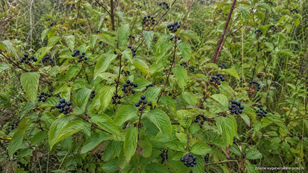 dereń niejadalny - odmiana świdwa 