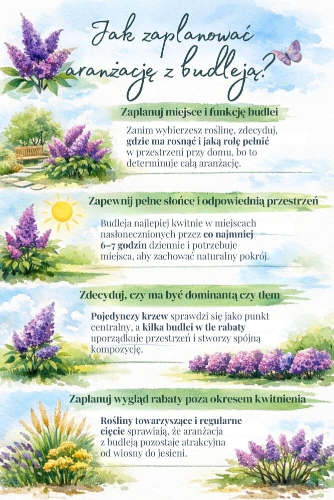 budleja w ogrodzie- aranżacje odpowiednio zaplanowane budleja w ogrodzie- aranżacje planowanie